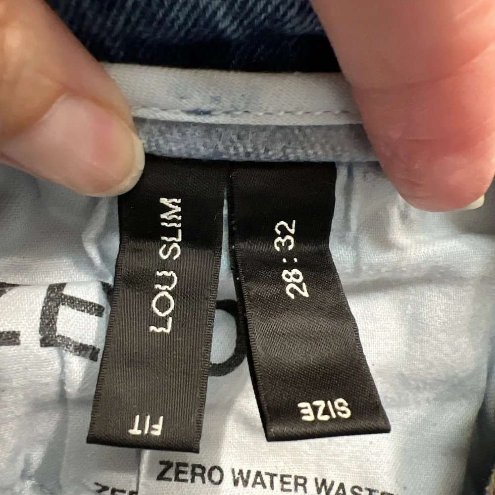 NEUW Lou‎ Slim Blue Jeans Men's Size 28 X 32 Actual Inseam 31 Button Fly